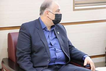 دیدار سرپرست امور شعب بانک رفاه کارگران استان سمنان با رئیس دانشگاه علوم پزشکی استان سمنان 